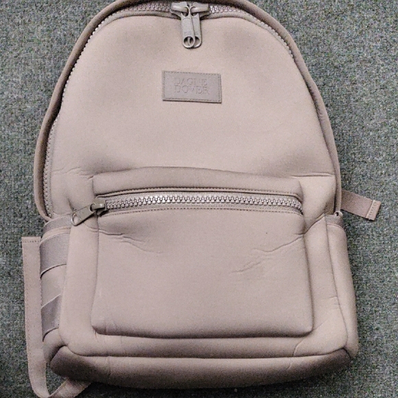 Dagne Dover Handbags - Dagne Dover Muted Mauve Neoprene Backpack